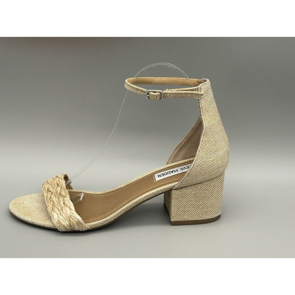 Steve‎ Madden Ankle Sandle Beige Size 8.5 M